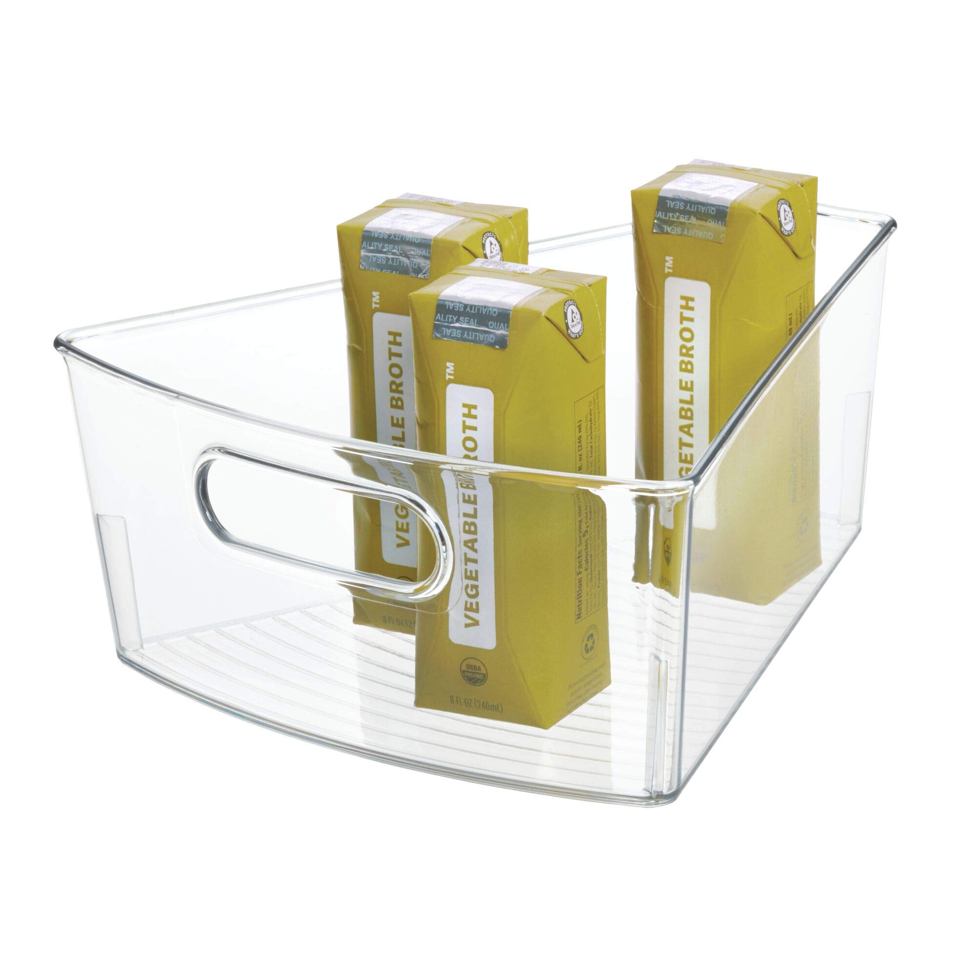 Amazon.com - iDesign Plastic Lazy Susan Cabinet Storage Bin, 1/8